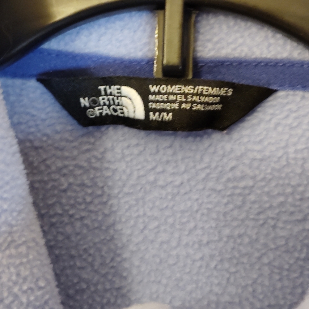 The North Face Light Blue Fleece Jacket - Picture 2 of 6